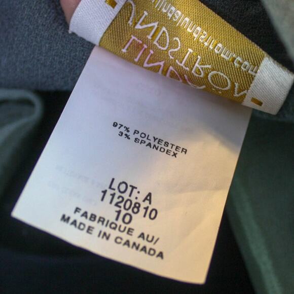 Linda Lundstrom Sage Green Gray Blazer Jacket Short Minimalist Office - Picture 5 of 5